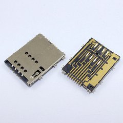 Конектор (роз'єм) SIM карти для Samsung S5250
