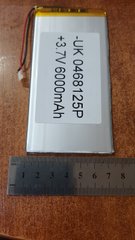 Аккумулятор Литий - полимерный Foton (3.7 v ) 6000 mAh ( UK 0468125P)