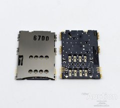 Конектор (роз'єм) SIM карти для Samsung P6200