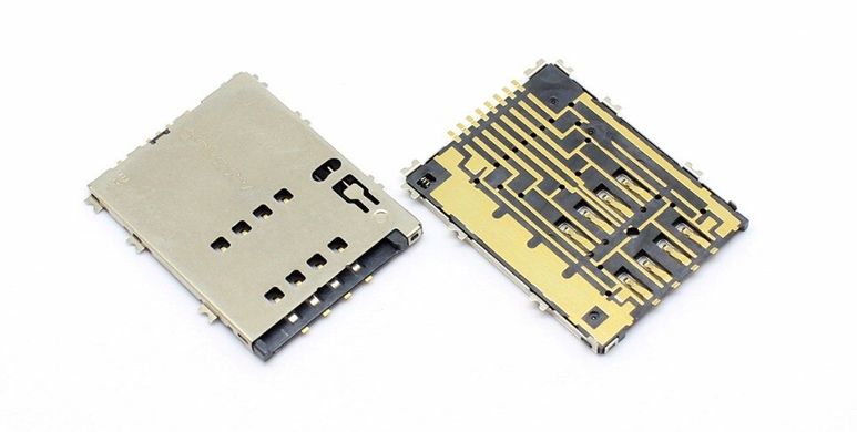 Конектор (роз'єм) SIM карти для Samsung S5750